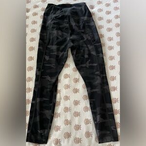 Athleta Black Camouflage Leggings